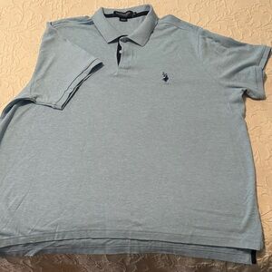 US Polo Assn. Men's Light Blue Polo Shirt